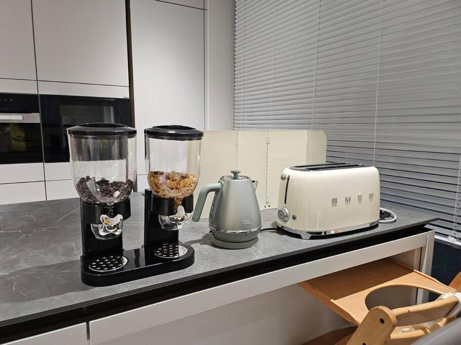 Apartment Modern Luxury In Gangnam With Cityview&wine *